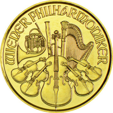 Philharmonic 1/25 Oz Gold