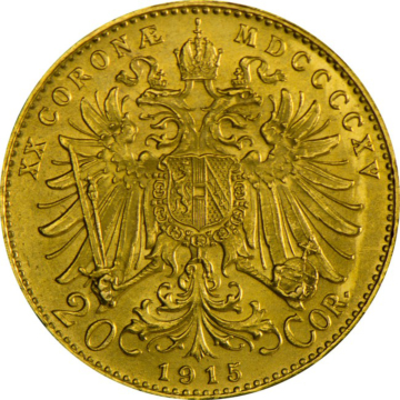 Austria 20 Crowns Gold Restrike