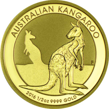 Kangaroo / Nugget 1/2 Ounce Gold