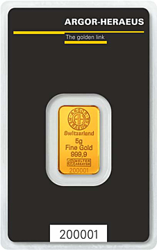 Argor-Heraeus Gold Bar 5 g